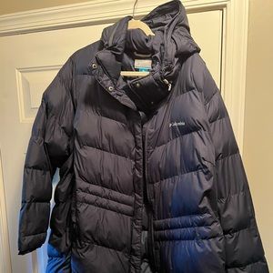 Columbia long puff coat